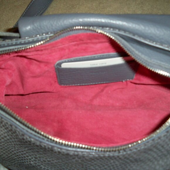 Hammitt VIP Skyline Snake Satchel Leather Handbag Gunmetal Hardware $495, VGUC!! - Picture 5 of 5